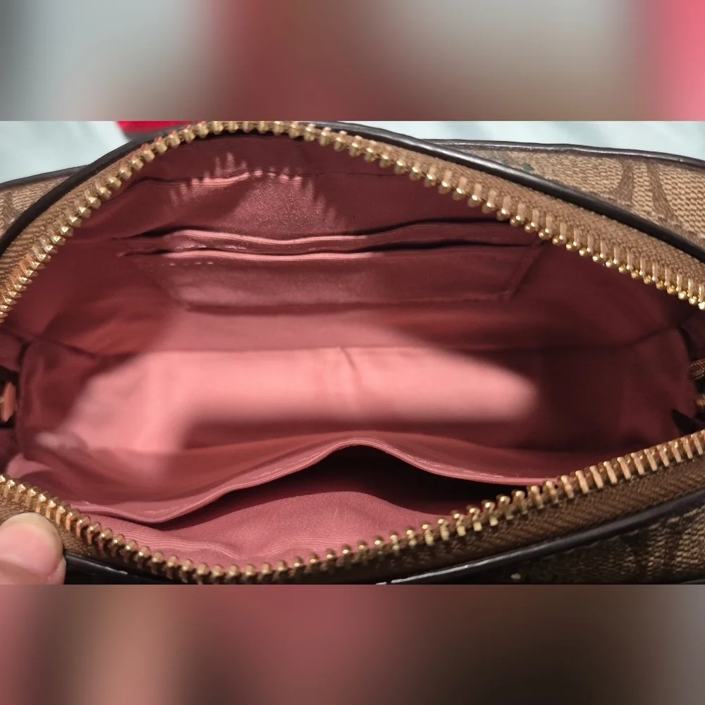 Coach Floral Brown